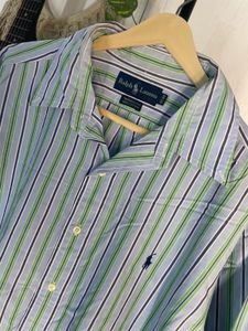 Ralph Lauren Striped Button-Down Shirt
