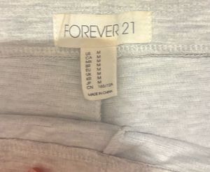 Gray A-Line Skirt