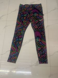 Vibrant Patterned Athleisure Leggings