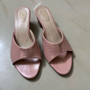 Chic Pink Block Heels 💗