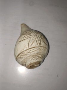 Vintage Carved Ceramic Showpiece