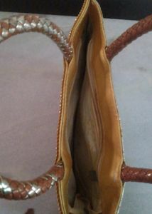 Golden Colour Beg