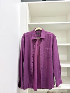 Self Design purple Shirt