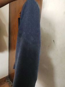 Men's Navy Blue Blazer With Cover