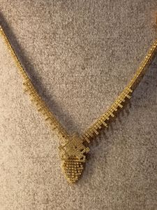 Designer Party Necklace+Mang Teeka