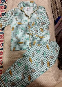 Cute Dinosaur Pajama Set