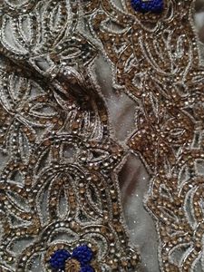 Embroidered Silk Saree