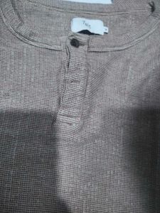 Men's Casual Henley T-Shirt