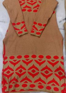 ❤New Unused Woolen ❤Stylish Ethnic Kurta Set