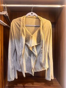 Elegant Draped Long Sleeve Top