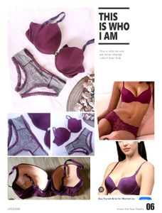 Purple Bra & Panty Set