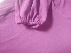 Elegant Purple Midi Dress