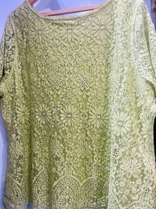 Free Size Lace Short Dress