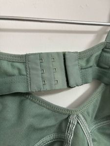 Comfortable Green Bra