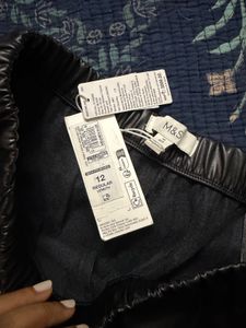 Marks &amp; Spencer Faux Leather Pants