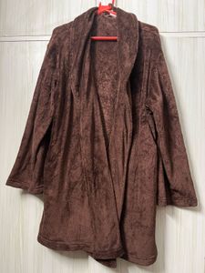 Plush Fleece Winter Bathrobe