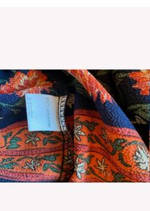Women Summer Floral Blue Spaghetti Dress