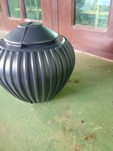 Modern Black Plastic Money Bank