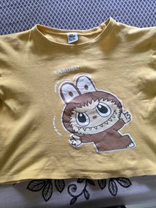 Cute Cartoon Yellow T-Shirt