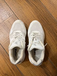 US Polo white sneakers