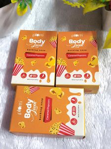 pack of 3 The Plum BodyLovin’ Caramel Popcorn bath
