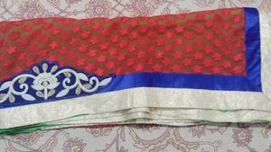 Elegant Embroidered Saree