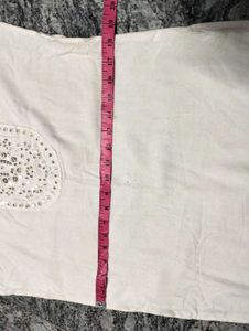 White perfect kurti set