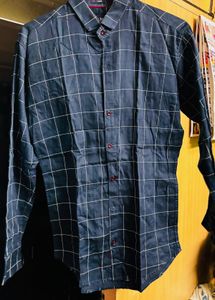 250 each Men's Solid Blue Full Sleeve Shirt