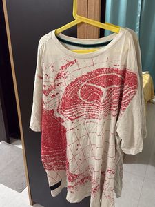 Graphic Print Oversized T-Shirt