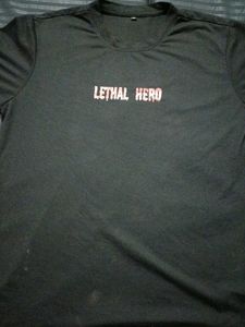 Lethal Hero Black T-Shirt