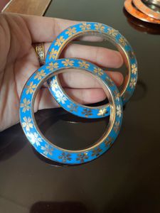 Fusion Set of 10 Colorful Enamel Bangles