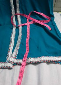 Long, Sleeveless Open- Front Vest or Shrug