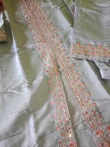 Embroidered Kurta Set with Dupatta