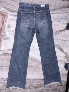 High waist bootcut Blue Denim Jeans