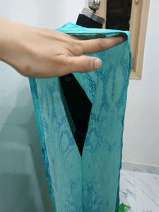 Stunning Blue &amp; Green Kaftan