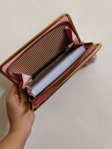 Forever Young Pink Quilted Wallet