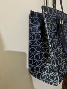 Calvin Klein Monogram Tote Bag