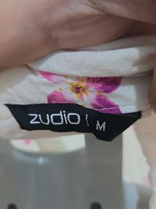 Zudio Cute Floral Button-Up Shirt