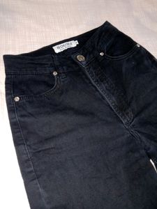 Black Wide Leg Jeans