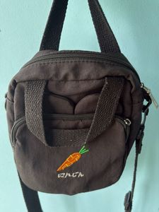 Cute Carrot Crossbody Bag