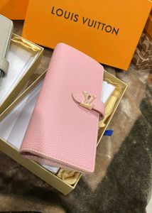 Luxury Louis Vuitton Wallet - Pink &amp; Grey