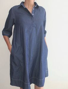 Denim Shirt Dress