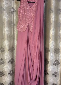 Pre-Draped Saree | Ready to Wear | Excellent Condi