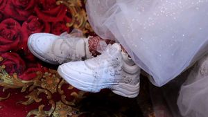 white wedding Shoes