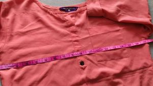 Women's White Kurta with Blue Print