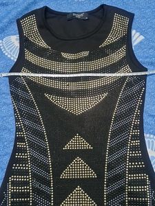 Chic Embellished Bodycon Dress