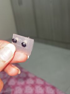 New Cute Black Studs
