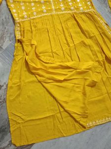 Yellow Kurta Set with Dupatta