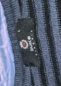 Striped V-Neck Sweater duke men