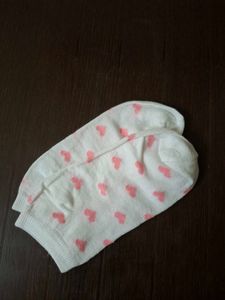 Cute Heart Pattern Socks